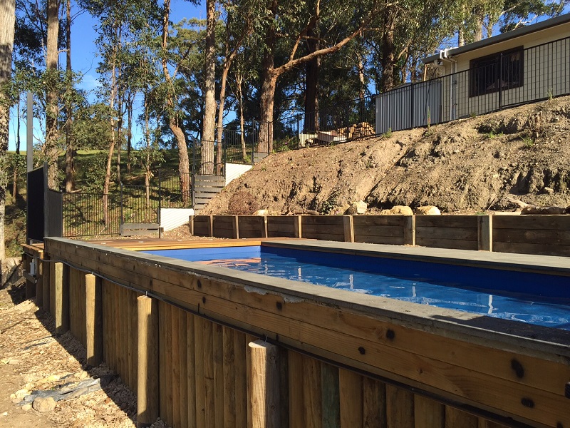Diy Pool Features Paradise Pools, How To Build A Concrete Pool Above Ground