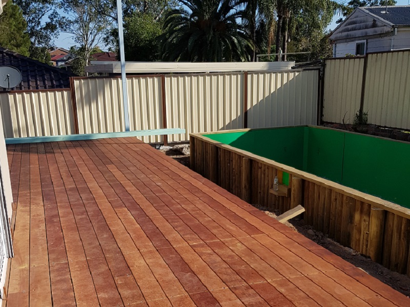 above ground pool paving